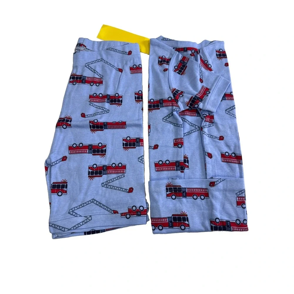 BABY GAP Fire Truck PJ'S pajamas sleepwear Short Sleeve and Bottoms NWT